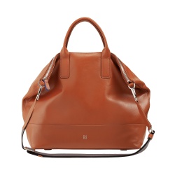 DUDU Borsa a Tracolla Spalla Elegante Donna in Vera Pelle, Borsa a Mano con Due Manici e Cerniera Zip