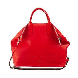 DUDU Borsa a Tracolla Spalla Elegante Donna in Vera Pelle, Borsa a Mano con Due Manici e Cerniera Zip