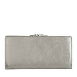 DUDU Portafoglio Donna Grande Vera Pelle con Protezione RFID, Porta Carte di Credito con Portamonete Borsellino Clic Clac, Portafogli Porta Banconote Colorato - Img 2