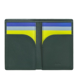 DUDU Portafoglio Uomo in Pelle Piccolo, Portafoglio Uomo Slim Compatto con Porta Carte di Credito, Porta Banconote Contanti, Zip Portamonete, con Protezione RFID