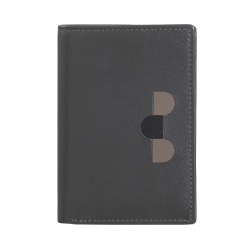DUDU Portafoglio Uomo in Pelle Piccolo, Portafoglio Uomo Slim Compatto con Porta Carte di Credito, Porta Banconote Contanti, Zip Portamonete, con Protezione RFID