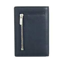 DUDU Portafoglio Uomo in Pelle Piccolo, Portafoglio Uomo Slim Compatto con Porta Carte di Credito, Porta Banconote Contanti, Zip Portamonete, con Protezione RFID - Img 3
