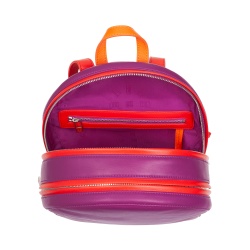 DUDU Zainetto Donna Colorato Estivo in Pelle Morbido Zaino Multicolor con Doppia Cerniera Zip - Img 5