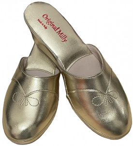 ELEGANTE PANTOFOLA DONNA MILLY ARTIGIANALE MADE IN ITALY - Img 4