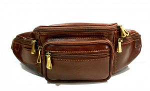 MARSUPIO IN PELLE GIUDI MODELLO 6 TASCHE
