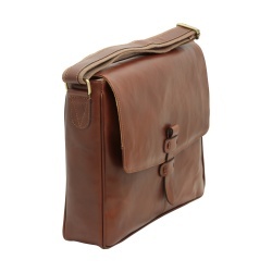 Messenger in pelle marrone - Img 3