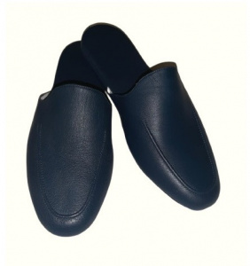 PANTOFOLE UOMO IN PELLE MAGNUS MADE IN ITALY - Img 8