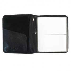 PORTA BIGLIETTI DA VISITA/CARTE DI CREDITO IN PELLE A 24 POSTI TONY PEROTTI - Img 2