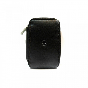 PORTACHIAVI CORTO IN PELLE A 8 GANCI CON ZIP TONY PEROTTI - Img 2