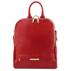 TL Bag - Zaino da donna in pelle morbida