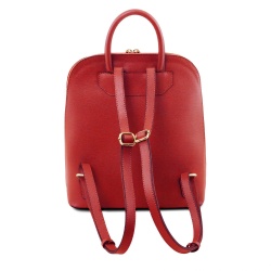 TL Bag - Zaino da donna in pelle Saffiano - Img 3