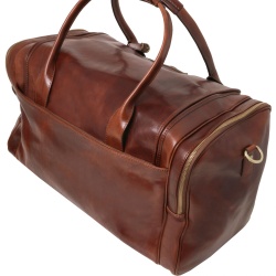TL Voyager - Borsone viaggio in pelle con tasche laterali - Img 4