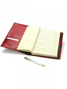 AGENDA GIORNALIERA IN PELLE LE ARTI 17x23 CM - Img 3