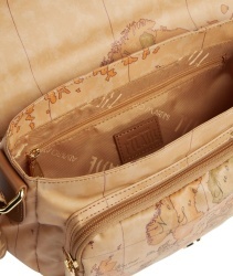 BORSA A TRACOLLA CON PATTA GEO SOFT CLASSIC ALVIERO MARTINI 1ᴬ CLASSE - Img 3