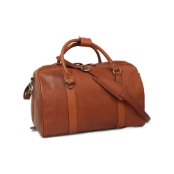 Borsa da viaggio in pelle - gold - Img 4