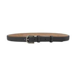CINTURA DONNA 2,5 CM IN PELLE ORIONE BELTS ARTIGIANALE MADE IN ITALY - Img 2