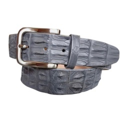 CINTURA UOMO 4 CM IN COCCODRILLO ORIONE BELTS ARTIGIANALE MADE IN ITALY