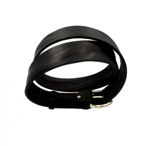 CINTURA UOMO 4 CM IN CUOIO DI TORO ORIONE BELTS ARTIGIANALE MADE IN ITALY - Img 5