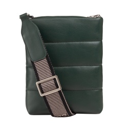 DUDU Borsa a Tracolla Donna Piccola in Pelle Trapuntata, Borsetta Morbida da Sera Elegante con Cinghia Regolabile, Design Essenziale - Img 2