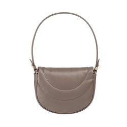 DUDU Borsa a Tracolla Spalla Donna in Pelle Trapuntata, Borsetta Piccola Elegante Imbottita con Patta, Spallina e Tracolla Removibili - Img 2