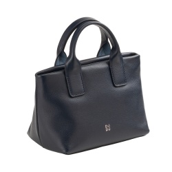 DUDU Borsa Donna Piccola a Tracolla in Vera Pelle, Borsa Mini Bag da Sera Elegante, 22 x 13 cm, Doppi Manici, Tracolla a Catena, Chiusura Zip - Img 2