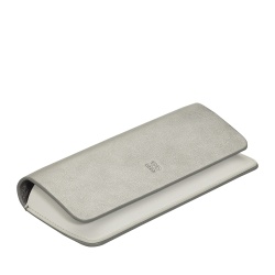 DUDU Custodia Porta Occhiali da Vista e Occhiali da Sole in Vera Pelle Morbida con Chiusura Magnetica, Astuccio Portaocchiali Colorato - Img 2