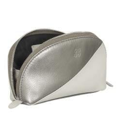 DUDU Mini Pochette per Borsa in Pelle, Astuccio Porta Trucchi da Viaggio, Piccola Trousse con Cerniera da Borsetta, Design Colorato - Img 3