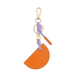 DUDU Portachiavi in Pelle con Anguria, Portachiavi Simpatico Colorato, con Anello e Moschettone, Portachiavi di Design - Img 2