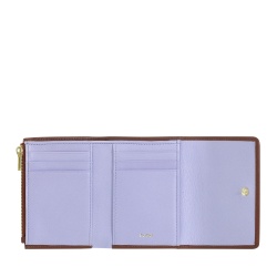 DUDU Portafoglio Donna Piccolo RFID in Vera Pelle Stampata, Portafogli con Tasca a Cerniera – Elegante, Compatto da Borsetta, Perfetto per Carte e Monete - Img 3