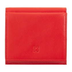 DUDU Portafoglio RFID di pelle multicolore porta carte e monete - Img 2