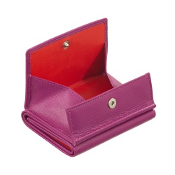 DUDU Portafoglio Uomo Piccolo in Pelle, Portafogli Donna, Design Compatto con Portamonete Porta Banconote e Carte - Img 4