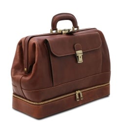 Giotto - Esclusiva borsa medico in pelle con doppio fondo - Img 2