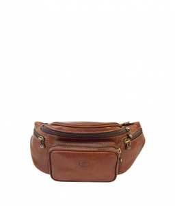 MARSUPIO IN PELLE DI BERARDINO MODELLO 5 TASCHE
