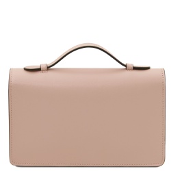 Opera - Pochette in pelle con tracolla a catena - Img 3