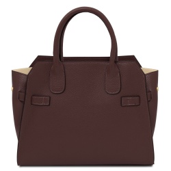 Origami - Borsa a mano in pelle - Img 3