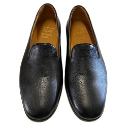 PANTOFOLE UOMO CHIUSE IN PELLE DI CERVO GAROFALO GIANBATTISTA ARTIGIANALI MADE IN ITALY