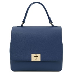 Silene - Borsa a mano in pelle convertibile a zaino