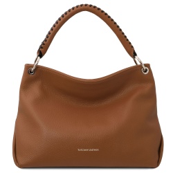 TL Bag - Borsa a spalla in pelle morbida