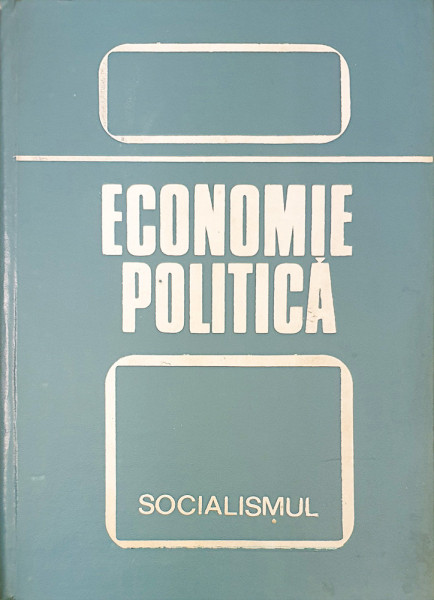 Economia politica a socialismului | ***