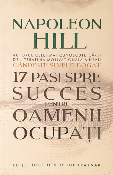 17 pasi spre succes pentru oamenii ocupati | Napoleon Hill