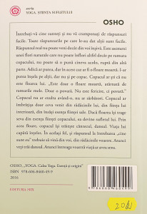 Calea Yoga.Esenta si origini | Osho