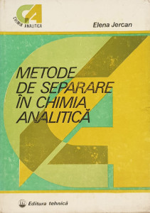 Metode de separare in chimia analitica | Elena Jercan