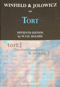 Winfield and Jolowicz on Tort | W. V. H. Rogers
