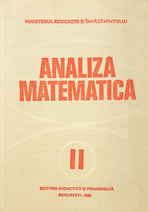 Analiza matematica | ***