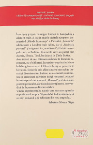 Calator prin Europa | Giuseppe Tomasi di Lampedusa