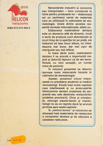 Materiale dentare in cabinetul de stomatologie | Dorin Bratu