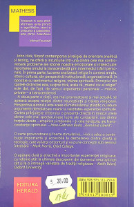 Noua frontiera a religiei si stiintei | John Hick