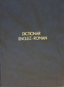 Dictionar englez-roman | Academia RSR