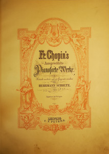 Fr. Chopin's Ausgewahlte Pianoforte-Werke | Herrmann Scholtz