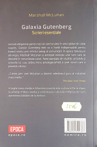 Galaxia Gutenberg-scrieri esentiale | Marshall McLuhan